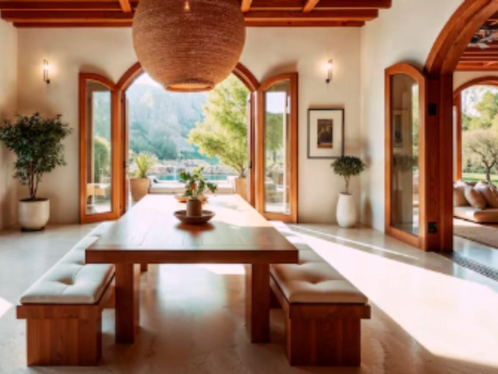 Exposed Wooden Beams

