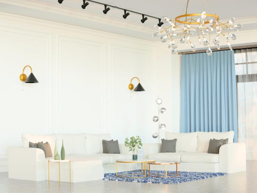 light and airy interior design