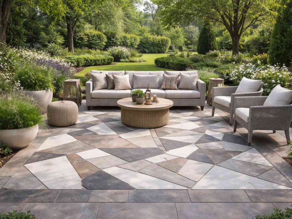 white stone landscaping ideas